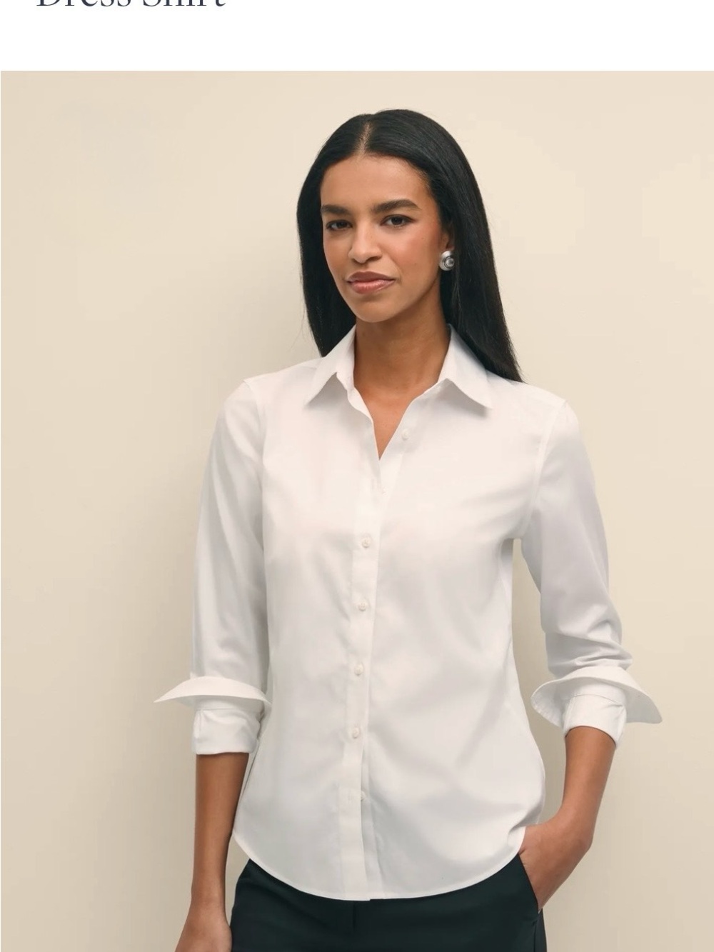 Brooks Brothers NWOT Classic Fit White Button-Down Shirt